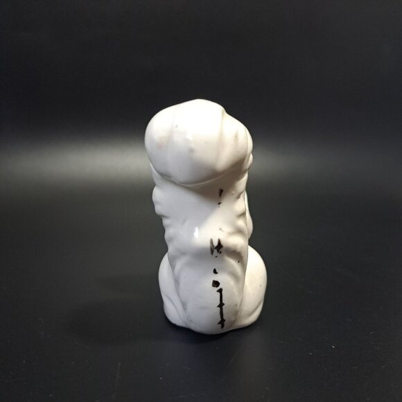 Vintage Ceramic Squirrel Japan Figurine White With Pink inner Ears - Picture 5 of 16